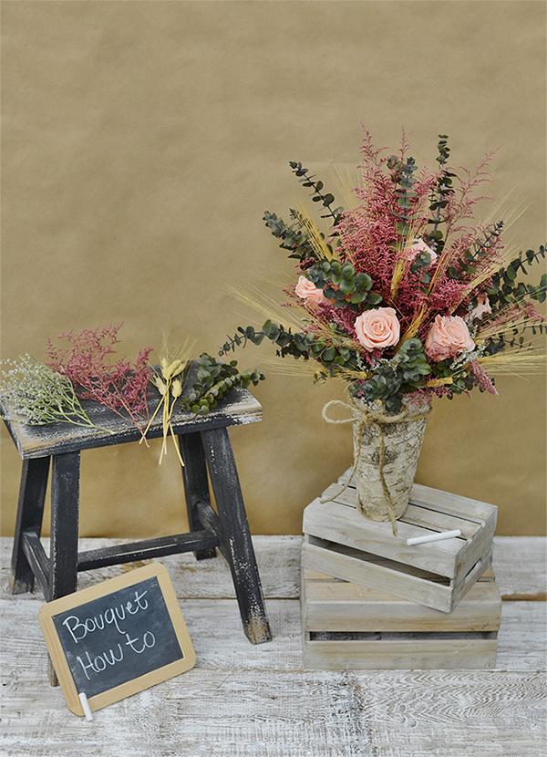 DIY Dried Flower Arrangement