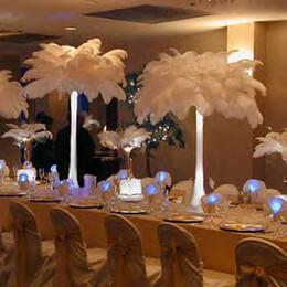 DIY: How To Make Ostrich Feather Tower Vase Arrangements