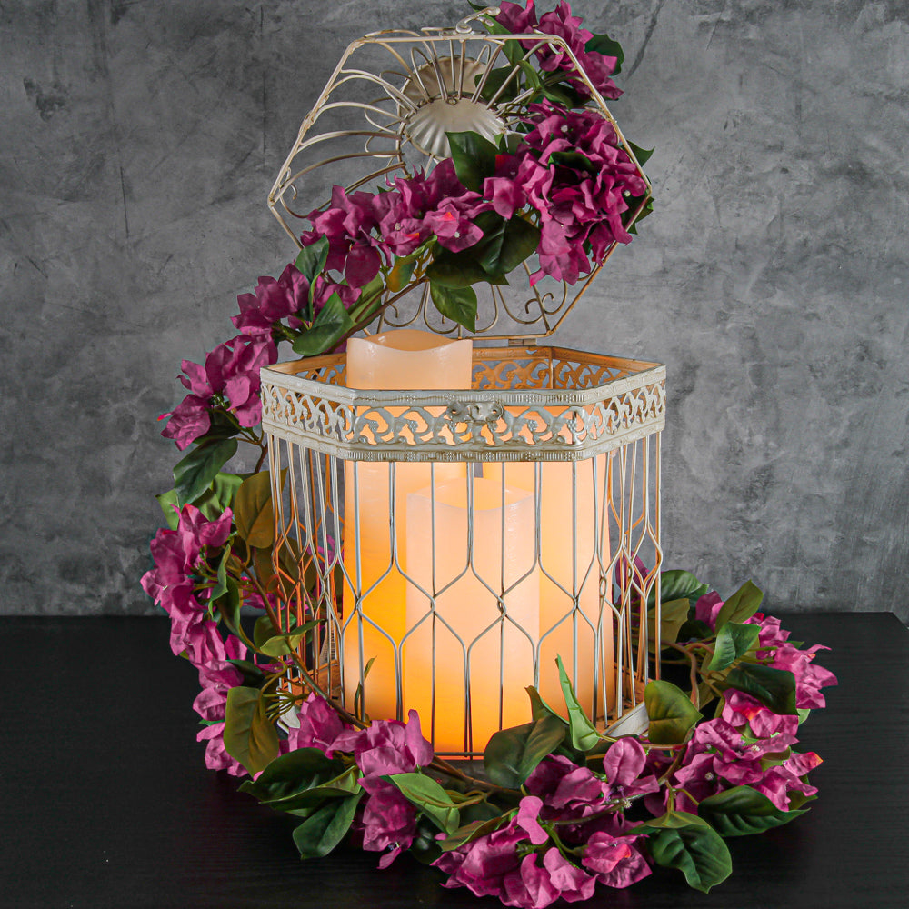 Faux Bougainvillea Garland 72" - view 2