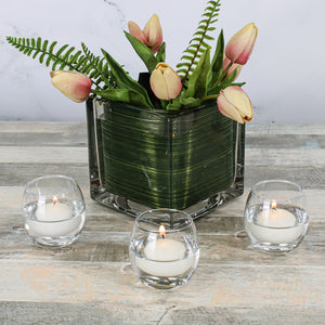 4 of 5: Richland Floating Candles 1.5" White Set of 120
