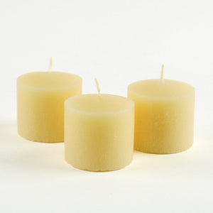 1 of 5: Richland Votive Candles Unscented Ivory 10 Hour Set of 12