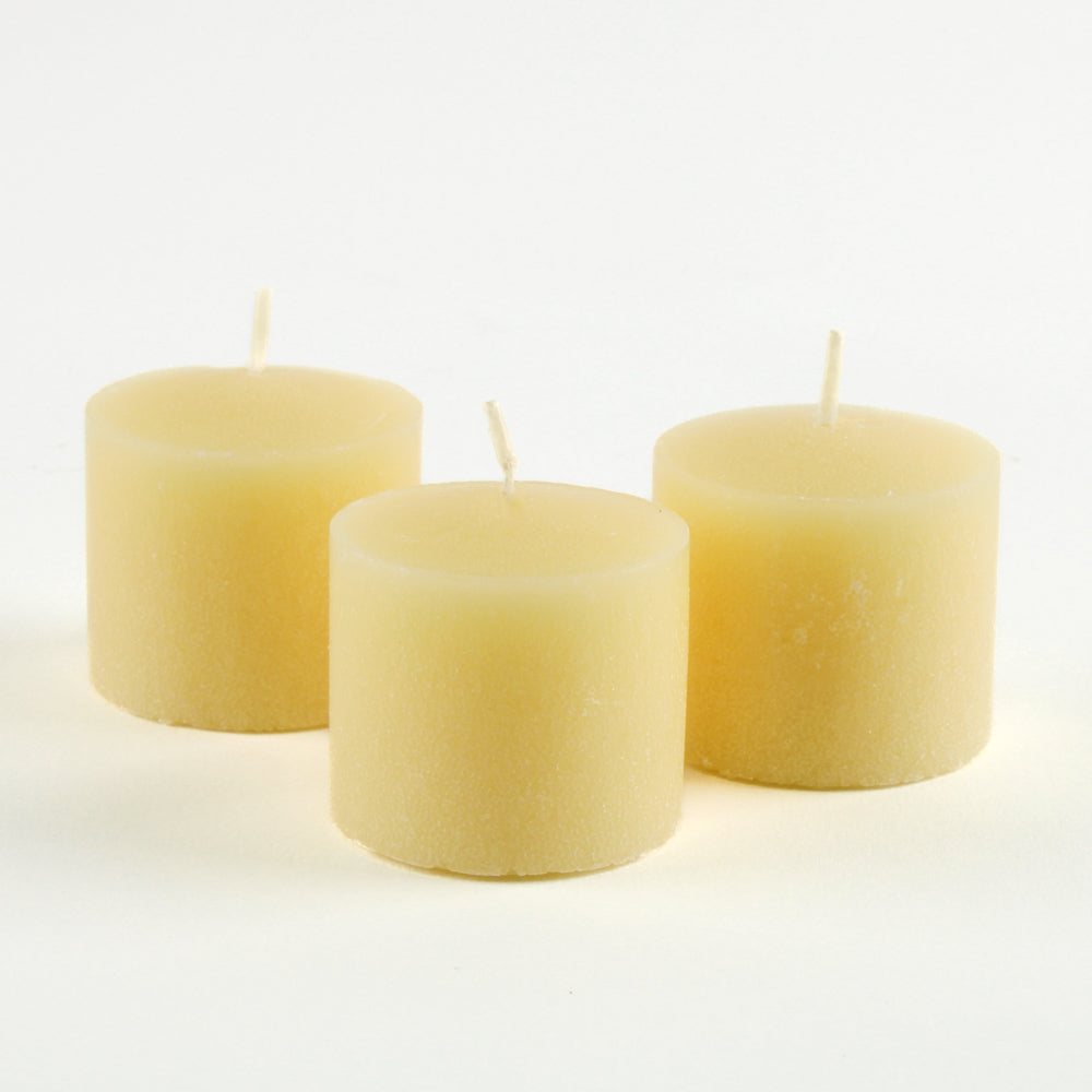 richland votive candles ivory vanilla scented 10 hour set of 12