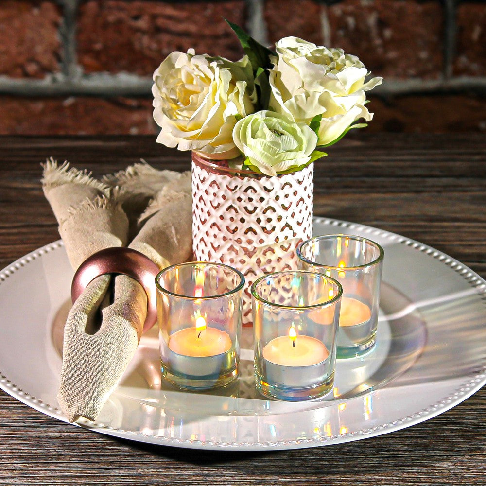 Richland Napkin Ring 2.3" Rose Gold Set of 4 - view 3