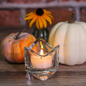 2 of 8: Richland Clear Cup Tealight Candles White Unscented Set of 50