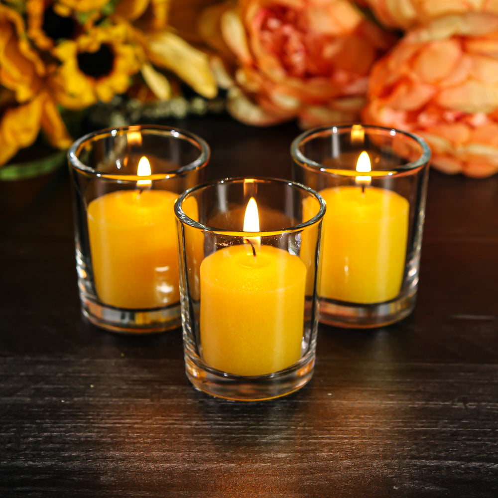 Richland Votive Candles Unscented Yellow 10 Hour Set of 144 - view 2