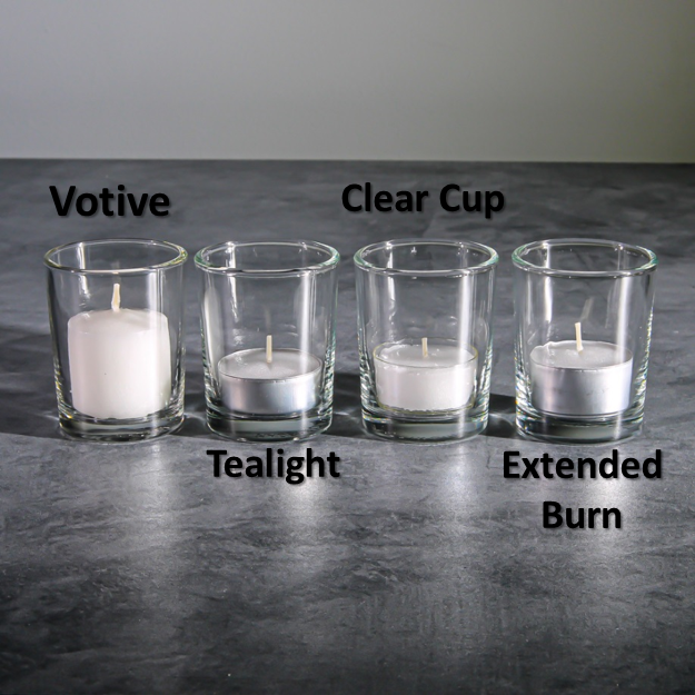 Richland Extended Burn Tealight Candles White Unscented Set of 100 - view 3