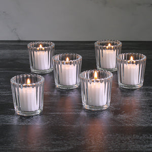 2 of 5: Eastland Ribbed Votive Candle Holder