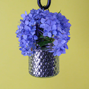 4 of 5: Eastland Hanging Mercury Patterned Holder 3.5"