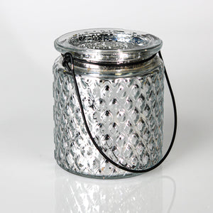 1 of 5: Eastland Hanging Mercury Patterned Holder 3.5"
