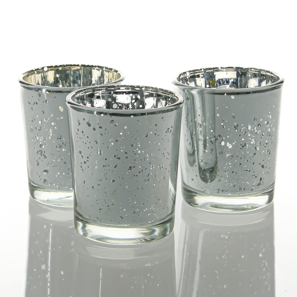Richland Silver Mercury Votive Holders Set of 12 - view 1