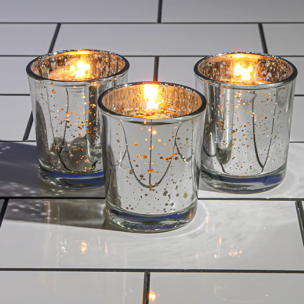 Richland Silver Mercury Votive Holders - view 2