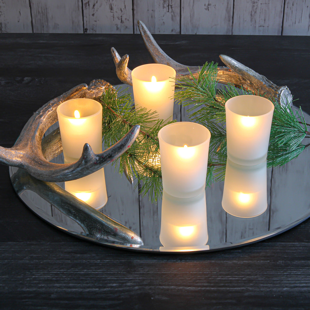 Eastland Grande Votive Candle Holder Frosted - view 4