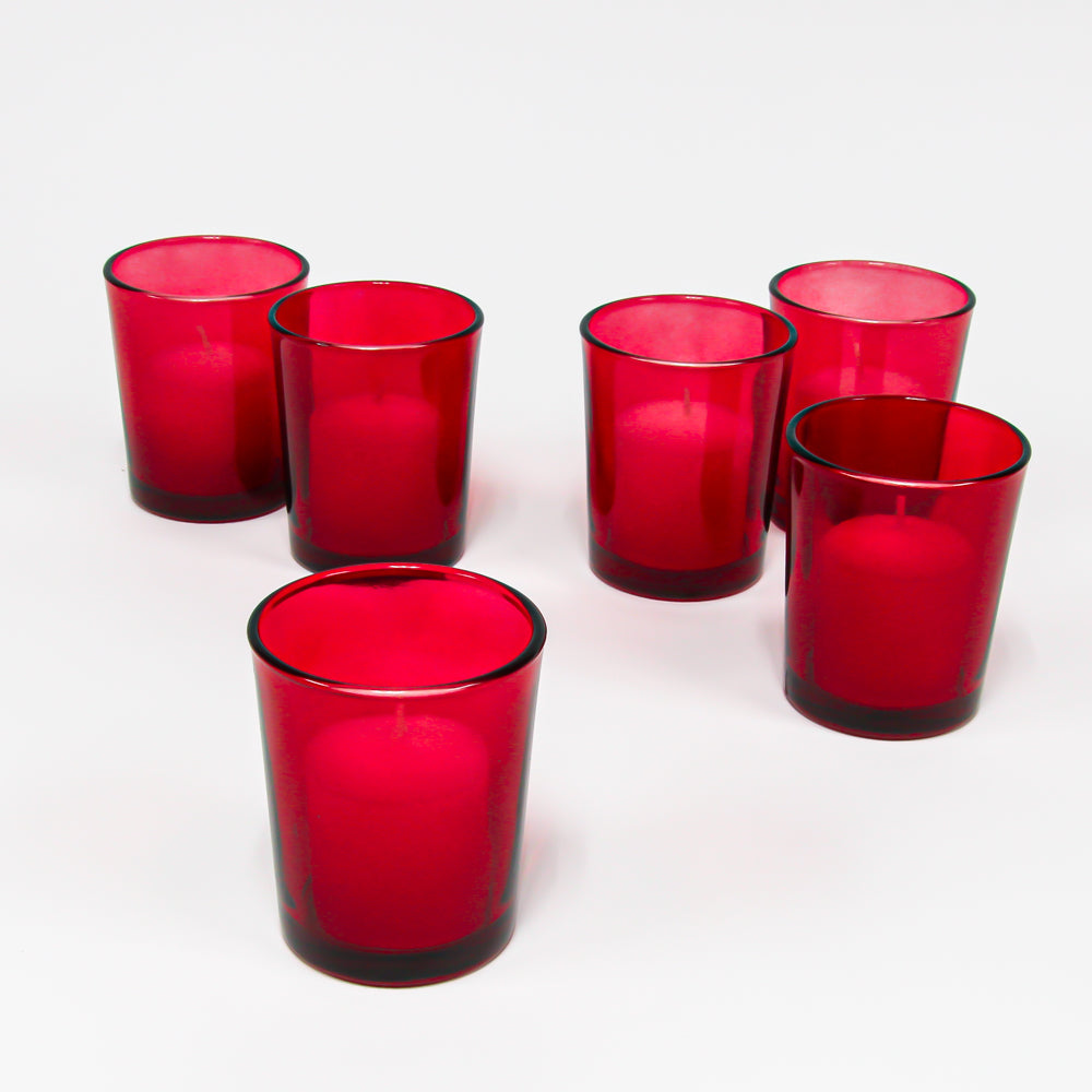 Eastland Votive Holder Red