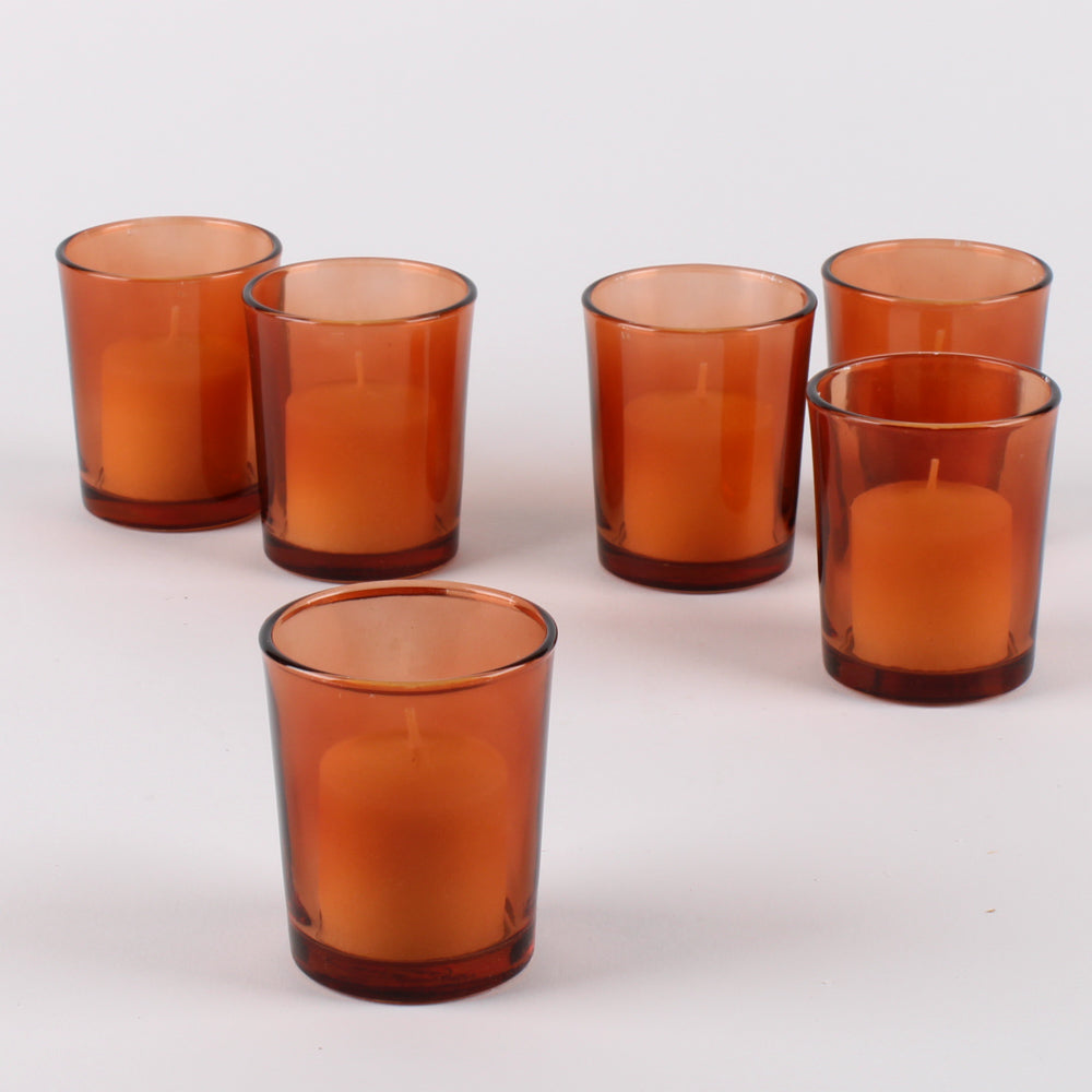 Eastland Votive Holder Amber Set of 12