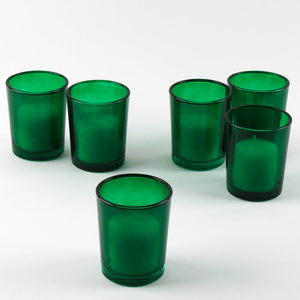 1 of 2: Eastland Votive Holder Green Set of 12