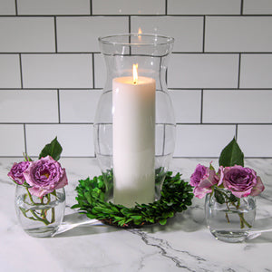 2 of 4: Eastland Hurricane Pillar Candle Lamp 11.5"