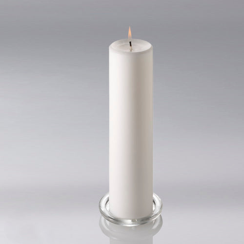 Richland Pillar Candle 3"x12" White Set of 6 - view 1