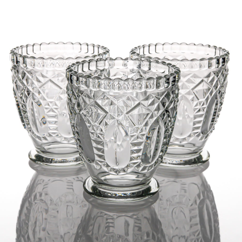 Richland Royal Textured Glass Votive Holder Petite Clear - view 1