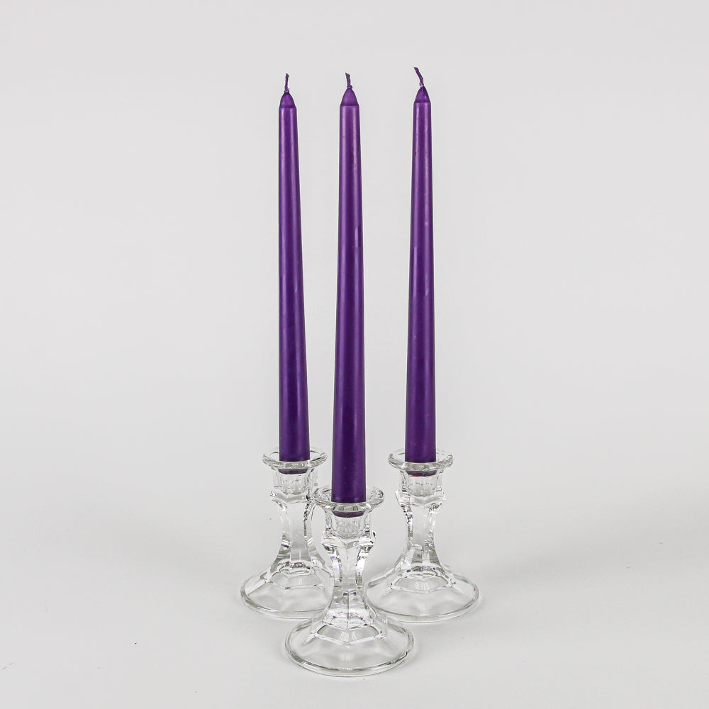 Richland Taper Candles 10" Purple - view 1