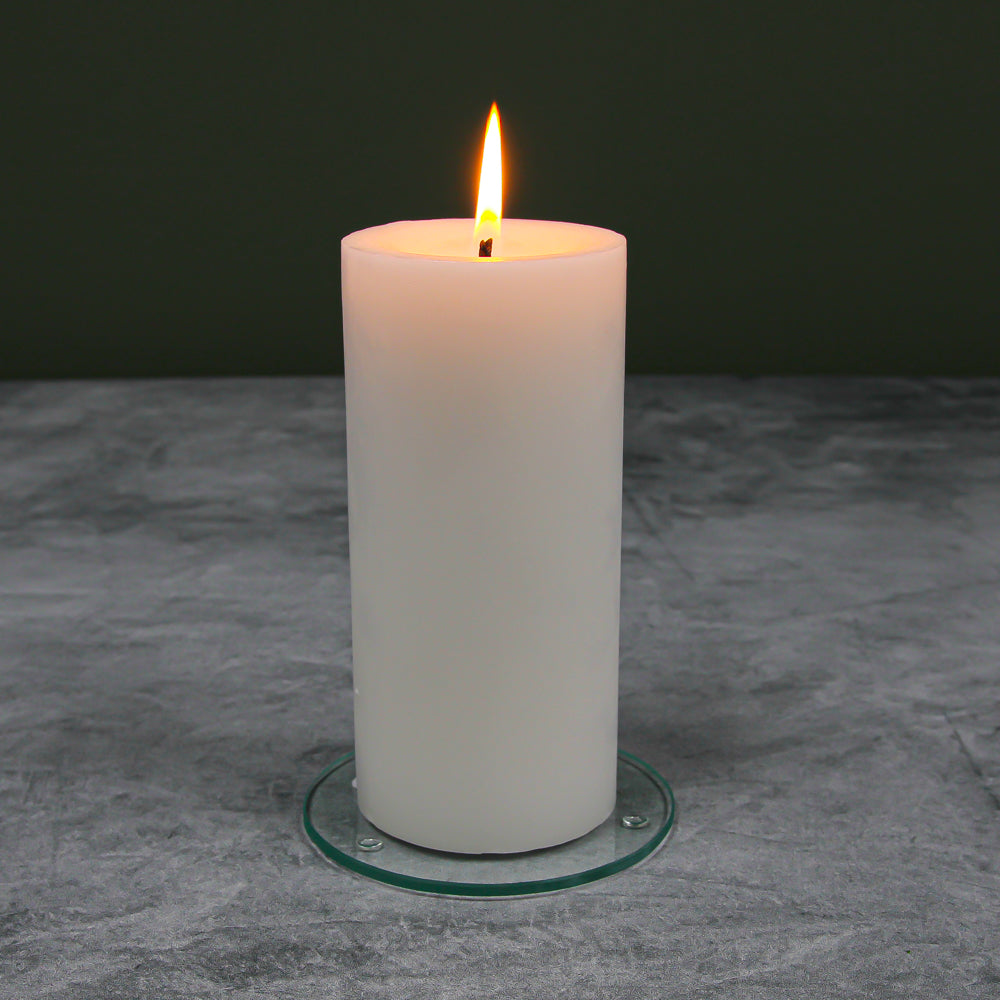 Richland Pillar Candle 3"x6" White