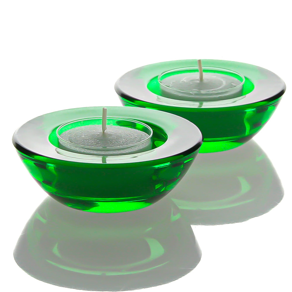 Eastland Chunky Tealight Candle Holder Green - view 1