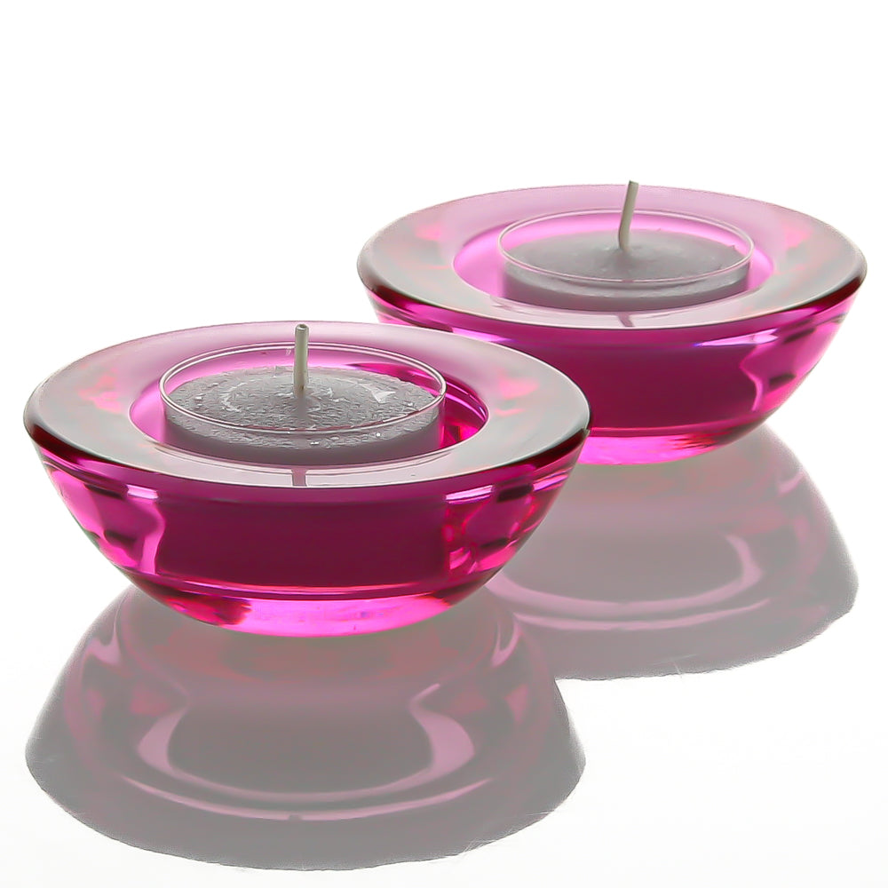 Eastland Chunky Tealight Candle Holder Pink - view 1