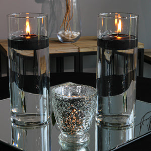 2 of 3: Richland Floating Candles 3" Black