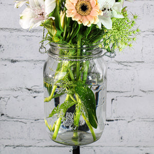 4 of 4: Eastland Large Mason Jar with Handle