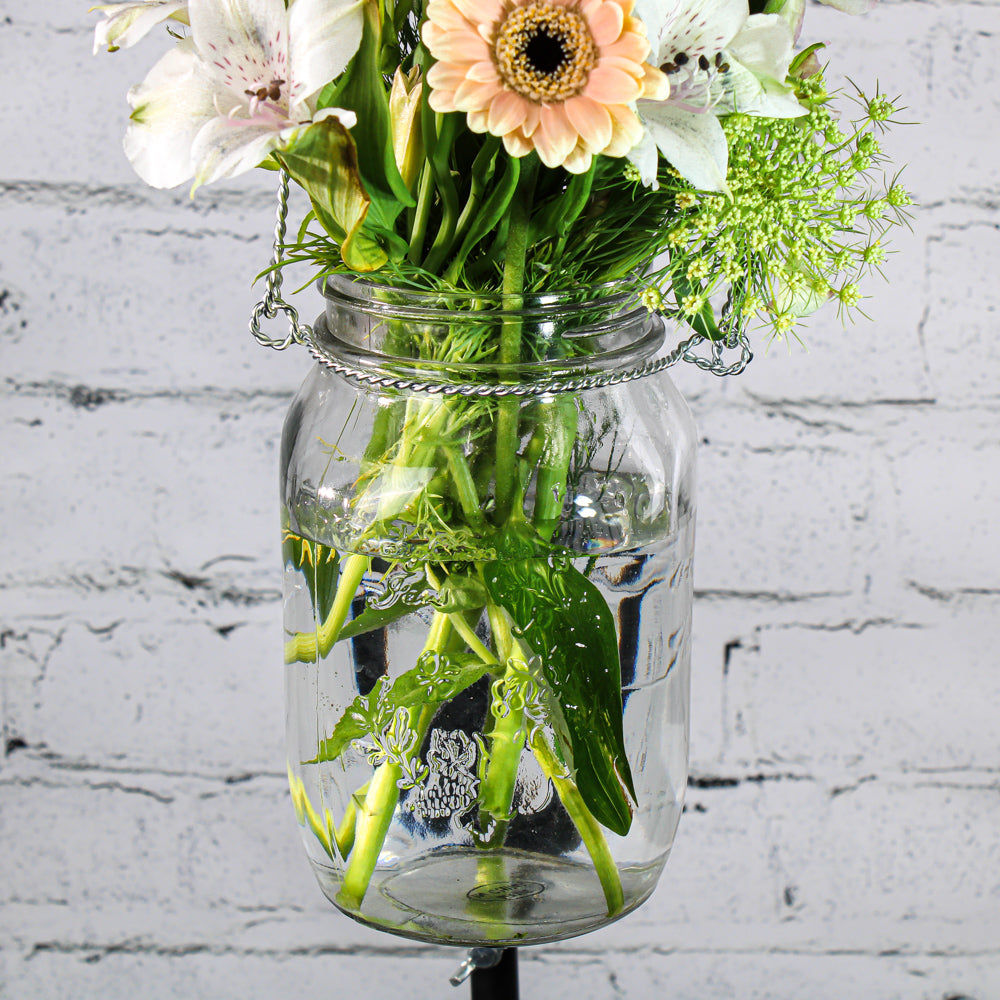 Eastland Large Mason Jar with Handle - view 4
