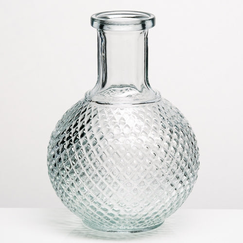 richland textured glass perfume vase set of 6 - view 1