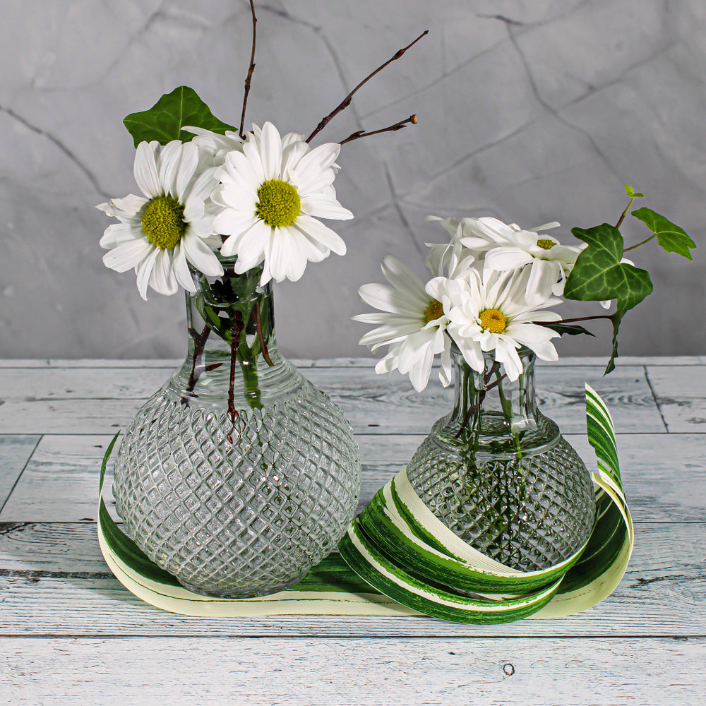 Richland Textured Glass Perfume Vase 6" Set of 6 - view 4