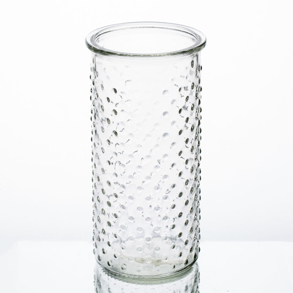 Richland Cylinder Vase Dotted Swiss Small