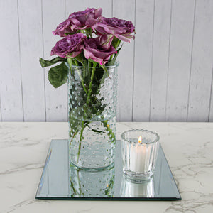 2 of 2: Richland Cylinder Vase Dotted Swiss Small