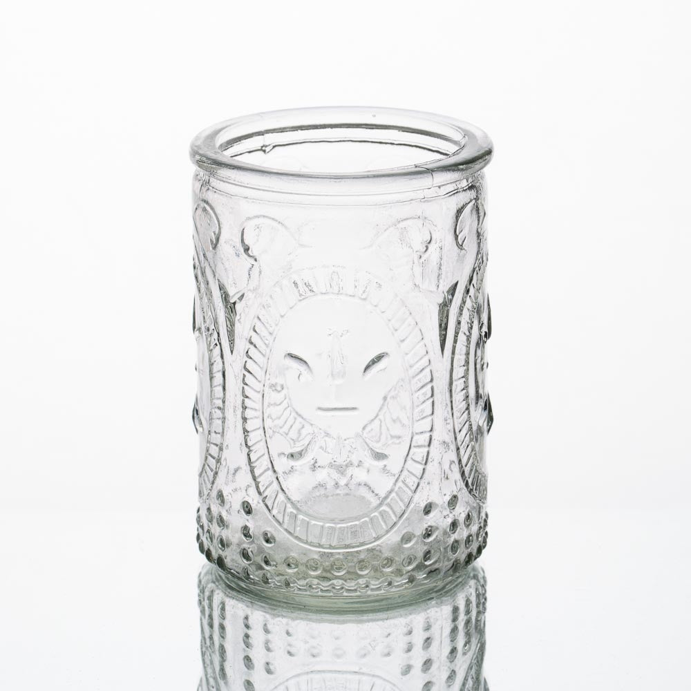 Richland Candle Holder Textured Glass Tall Set of 12 - view 4