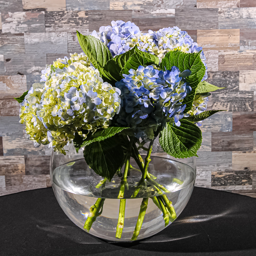 Eastland Bubble Ball Vase 12" Set of 2