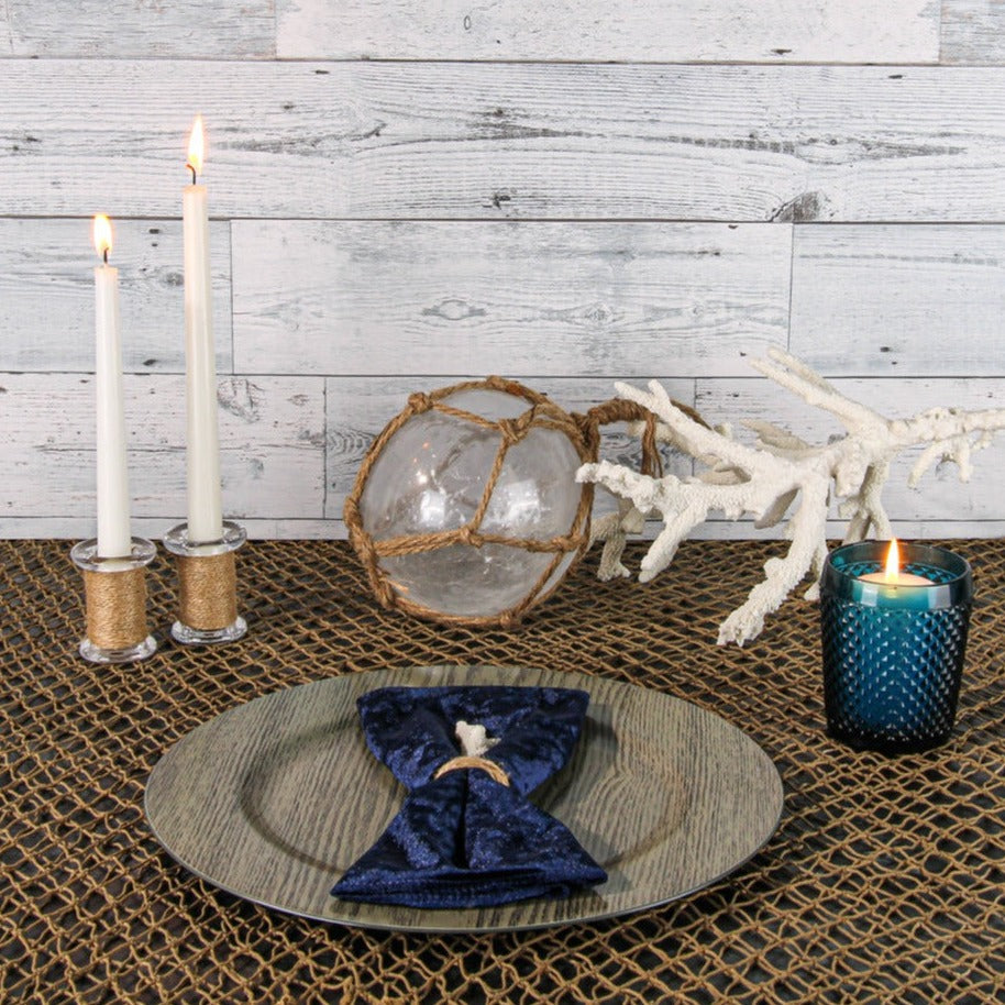Richland Simple Glass Taper Candle Holder Set of 72 - view 5