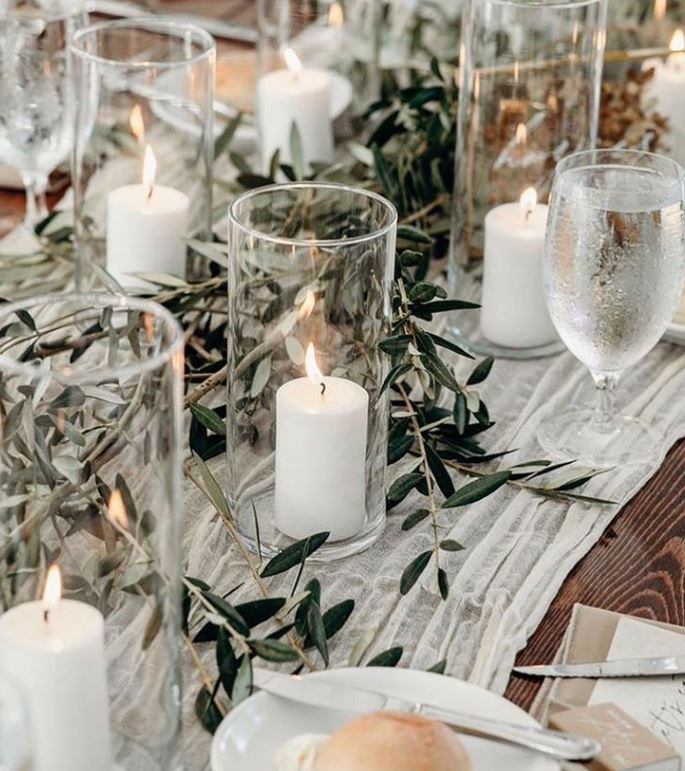 Richland Pillar Candle 2"x3" White Set of 20 - view 4
