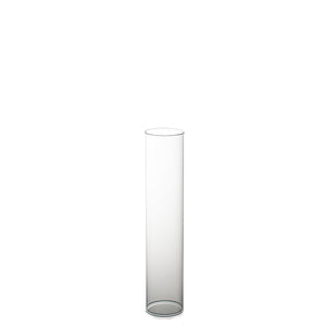 1 of 3: Richland Glass Chimney Candle Shade 2.5" x 12" Set of 36