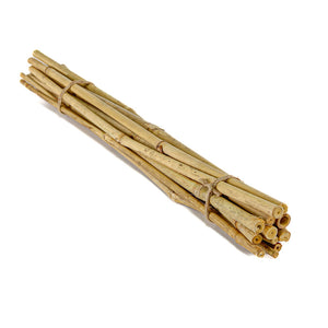 1 of 3: Bamboo Poles 24in Natural (bundle of 12)