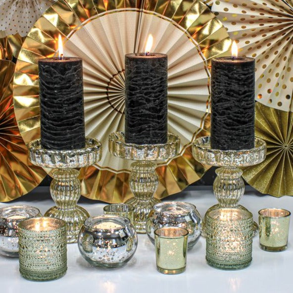 Richland Metallic Gold Mercury Votive Holders Set of 72 - view 4