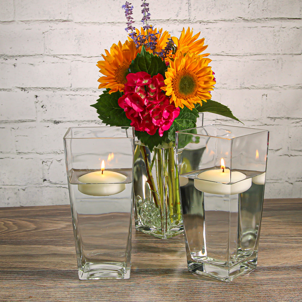 Richland Floating Candles 3" Light Ivory Set of 12 - view 4