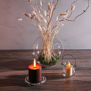 6 of 6: Richland Bubble Hanging Glass Vase Set of 12