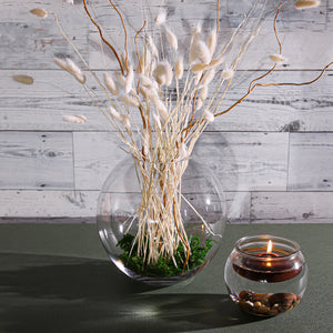 4 of 4: Richland Floating Candles 3" Brown Set of 24