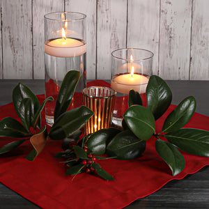 2 of 3: Eastland Cylinder Floating Candle Holder 3.25"x7.5"