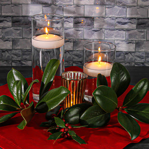 2 of 2: Eastland Cylinder Floating Candle Holder 3.25"x10.5"