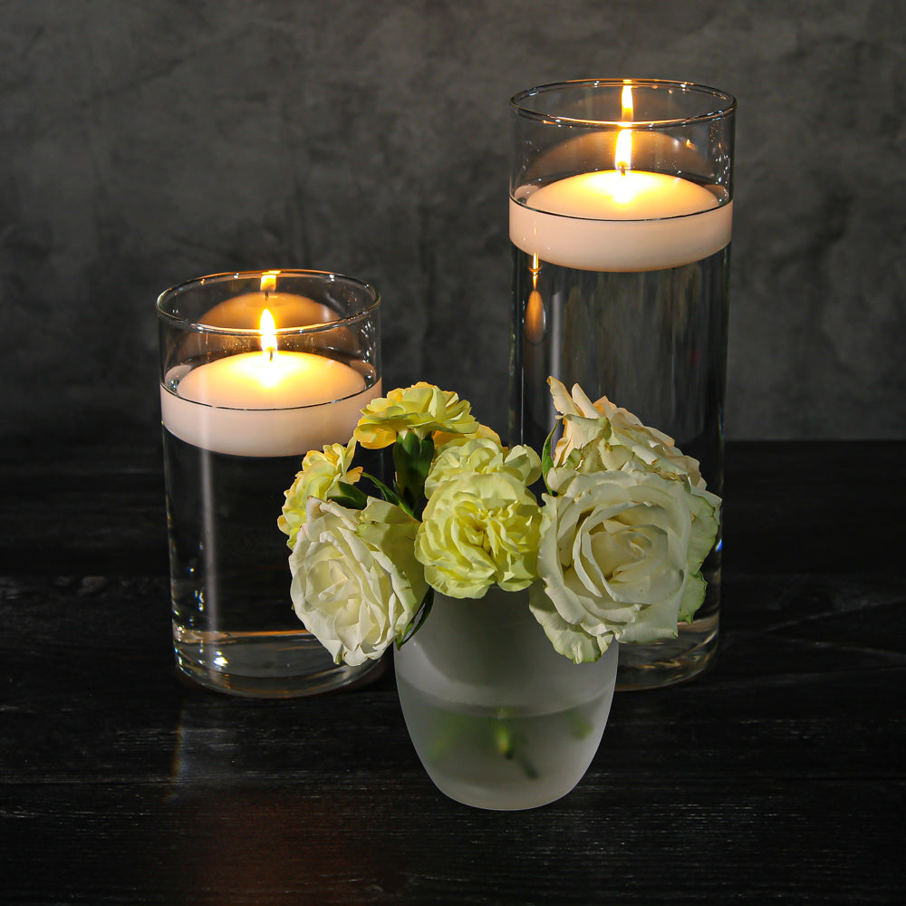 Richland Floating Candles 3" White Set of 12 - view 2