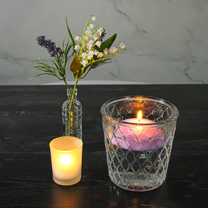 2 of 2: Richland Floating Candles 3" Lavender Set of 24