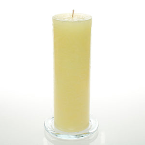 1 of 2: Richland Rustic Pillar Candle 3"x 9" Ivory Set of 6