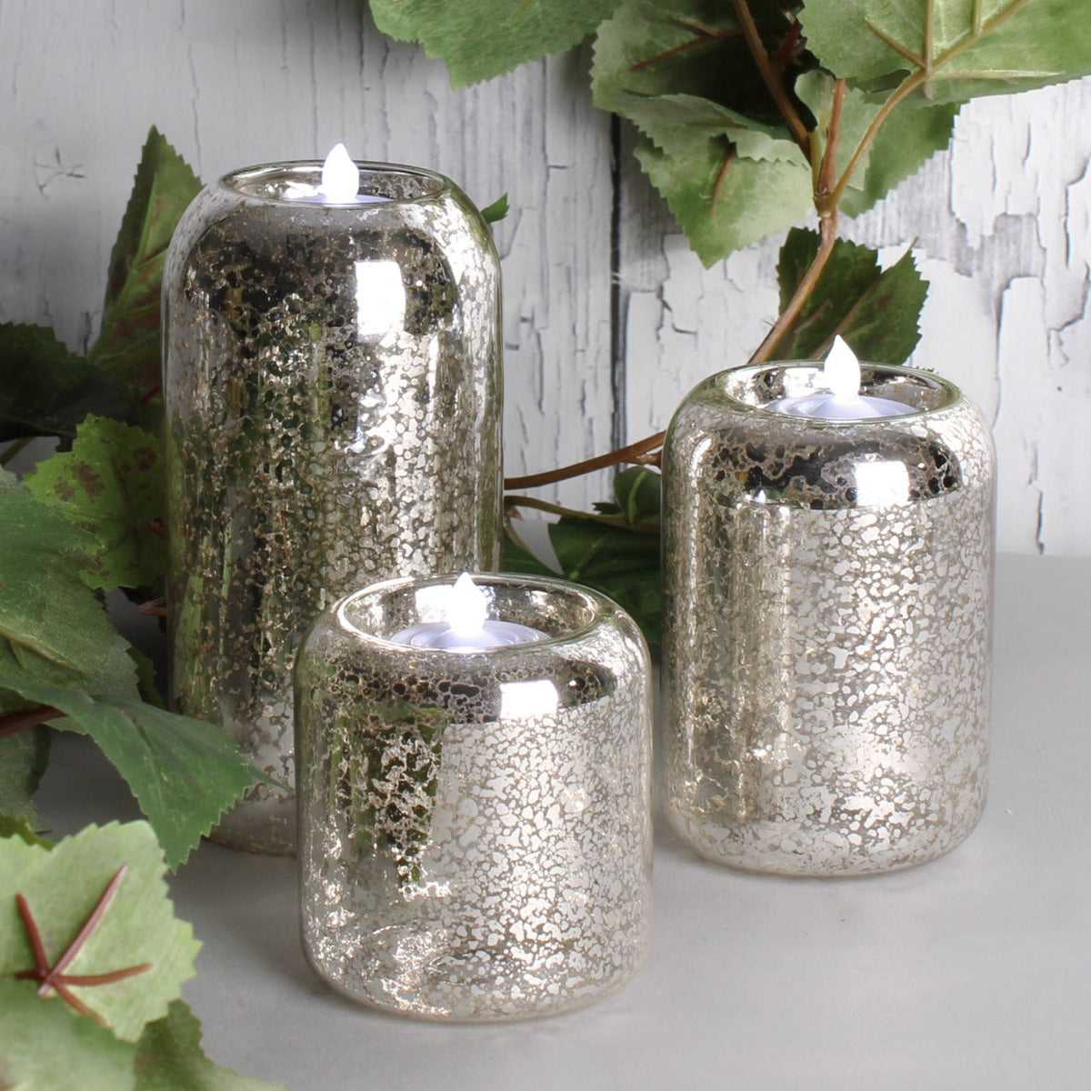 Richland Flameless LED Tealight Candles White Set of 12 - view 3