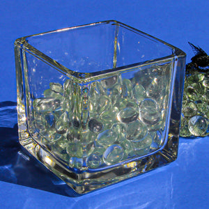 8 of 8: Eastland Flat Gem Vase Filler Clear 